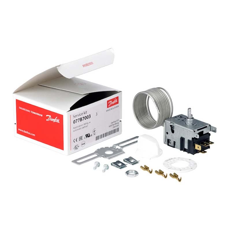 UNIVERSAL DOUBLE-DOOR FRIDGE THERMOSTAT KIT DANFOSS